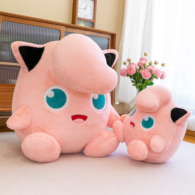 Peluche rondoudou rose douceur et enchantée